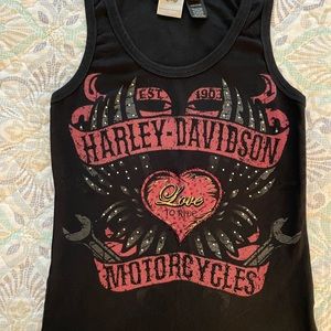 Harley Davidson ladies tank top